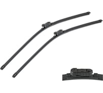 Бескаркасная щетка стеклоочистителя комплект, 730/730 мм LYNXauto XF7373P