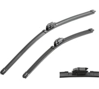 Бескаркасная щетка стеклоочистителя комплект, 600/450 мм LYNXauto XF6045V