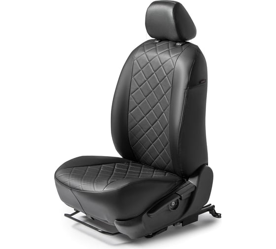 Авточехлы Rival Ромб (зад.сп. 40/60) Ford Focus SD,HB,SW (Ambiente,Trend) 11-19, эко-кожа, SC.1801.2 1