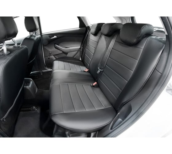 Авточехлы Rival Строчка (зад.сп. 40/60) Ford Focus SD,HB,SW (Ambiente и Trend) 11-19, SC.1801.1