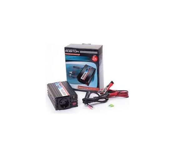 Инвертор R300 300W с USB выходом Robiton 11460