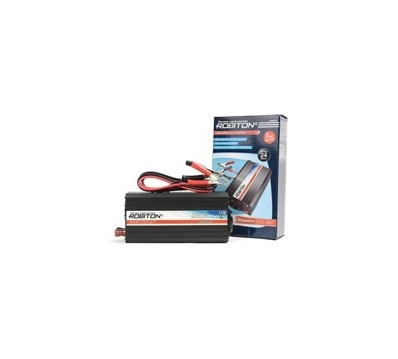 Инвертор 500W с USB выходом /24В/ Robiton R500/24V 13202