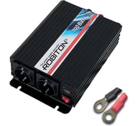 Инвертор 700W две евро розетки Robiton R700 12173