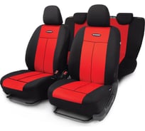 Автомобильные чехлы AUTOPROFI TT TT-902P BK/RD