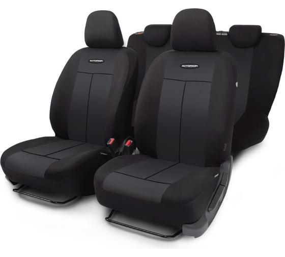 Автомобильные чехлы AUTOPROFI TT TT-902P BK/BK
