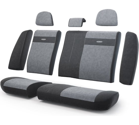 Авточехлы-трансформеры AUTOPROFI TRS-002 BK/D.GY