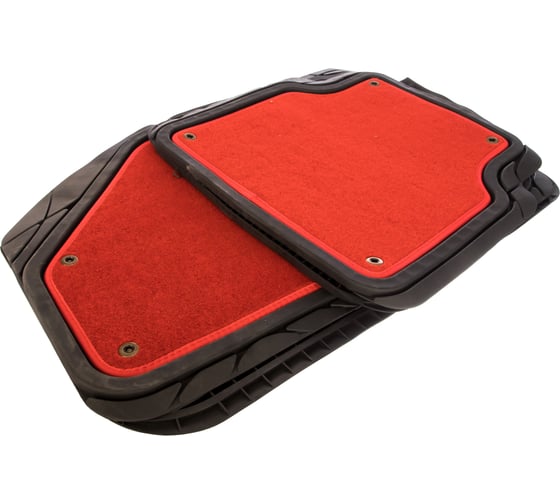 Автомобильные коврики AUTOPROFI FOCUS 2 TER-420 BK/RD