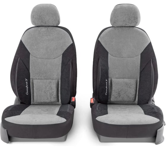 Авточехлы AUTOPROFI COMFORT X COM-1505VF BK/D.GY