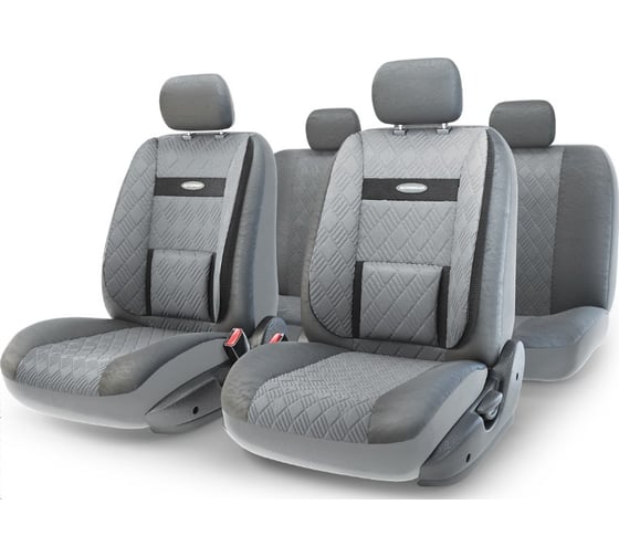 Авточехлы AUTOPROFI COMFORT COM-1105GP D.GY/D.GY M 1