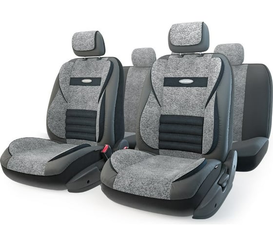 Авточехлы AUTOPROFI MULTI COMFORT MLT-1105GV BK/D.GY