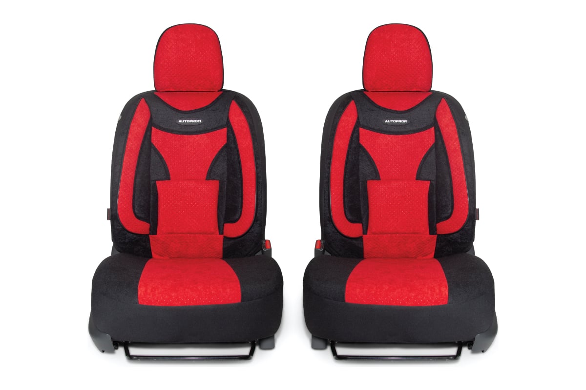 Авточехлы AUTOPROFI EXTRA COMFORT ECO-1105 BK/RD - выгодная цена ...