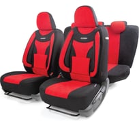 Авточехлы AUTOPROFI EXTRA COMFORT ECO-1105 BK/RD