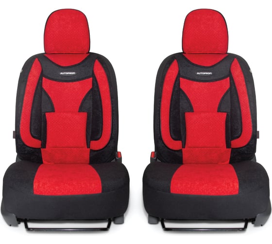 Авточехлы AUTOPROFI EXTRA COMFORT ECO-1105 BK/RD