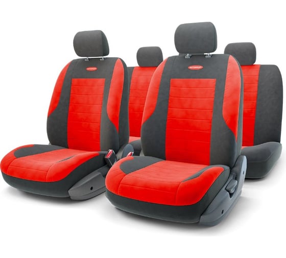 Авточехлы AUTOPROFI EVOLUTION EVO-1105 BK/RD