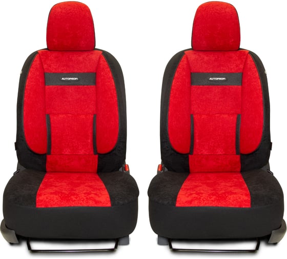 Авточехлы AUTOPROFI COMFORT COM-1105 BK/RD