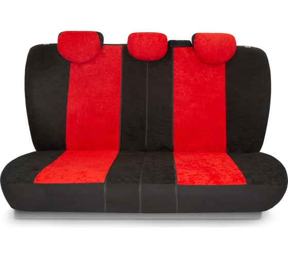Авточехлы AUTOPROFI COMFORT COM-1105 BK/RD