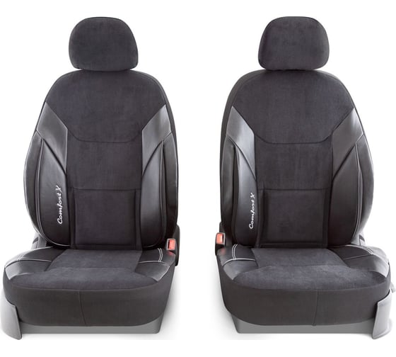 Авточехлы AUTOPROFI COMFORT X COM-1505GK BK/BK