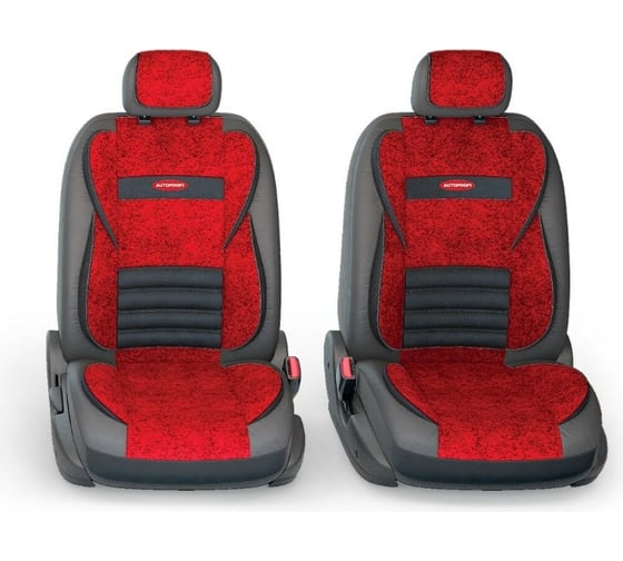 Авточехлы AUTOPROFI MULTI COMFORT MLT-1105GV BK/RD