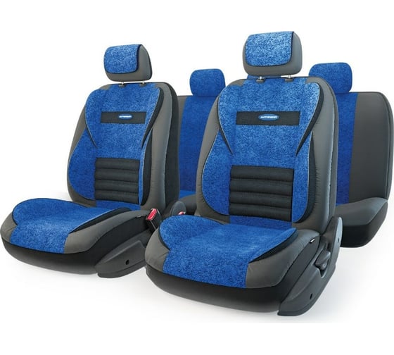 Авточехлы AUTOPROFI MULTI COMFORT MLT-1105GV BK/BL 1