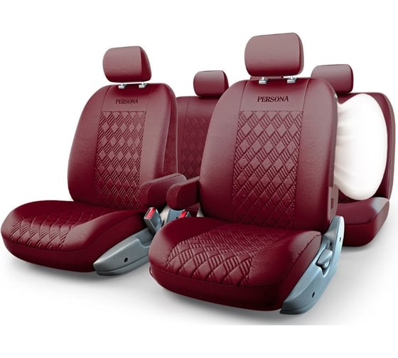 Авточехлы AUTOPROFI PERSONA FULL PER-1305GF CHERRY