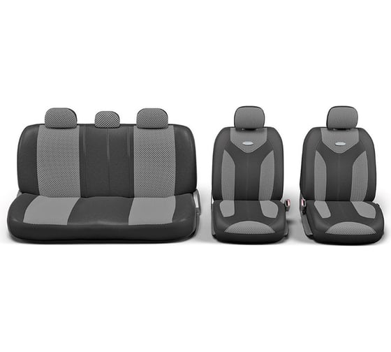 Авточехлы AUTOPROFI MATRIX MTX-1105 BK/D.GY 1