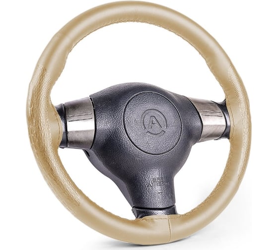 Оплётка для перетяжки руля AUTOPROFI SAM-300 croco BE M 1