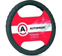 Оплётка руля AUTOPROFI AP-300 BK L