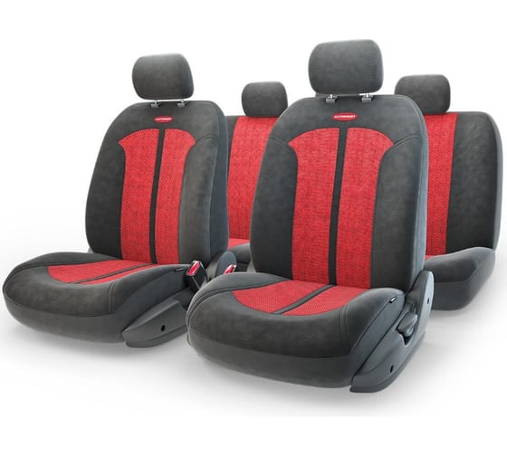 Авточехлы AUTOPROFI SELECTION SEL-1105 BK/RD M 1