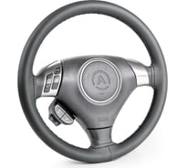 Оплётка для перетяжки руля AUTOPROFI SAM-300 BK M
