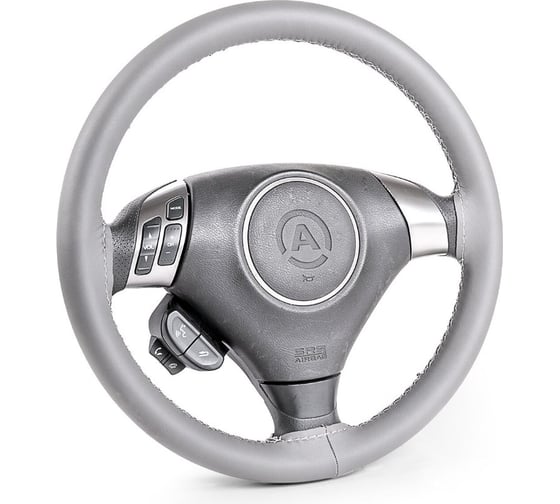 Оплётка для перетяжки руля AUTOPROFI SAM-300 GY M 1