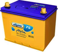 Аккумуляторная батарея AKOM Asia 75 Ah, 630 A, прямая полярность 015075103