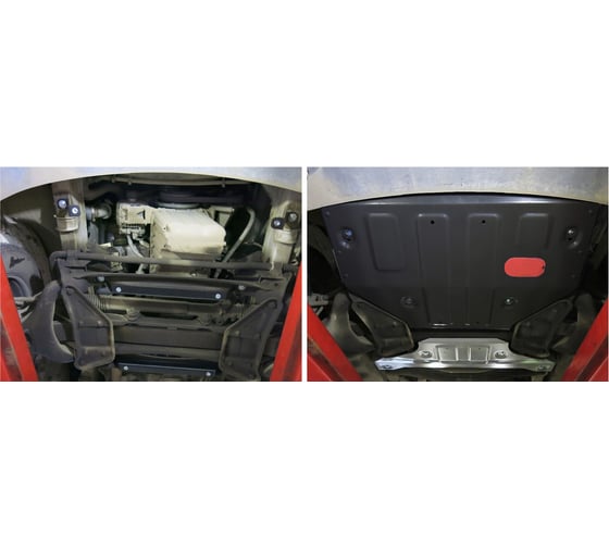 Защита картера для Mercedes-Benz Sprinter Classic RWD 2013-н.в., st 2mm, АвтоБроня 111.03921.1