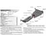 Защита картера для Subaru Forester АКПП 2013-2016 2016-н.в., st 2mm АвтоБроня 111.05419.1 2