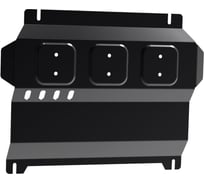 Защита картера для Mitsubishi L200 2006-2015/Pajero Sport 2008-2016, st 2mm АвтоБроня 111.04006.1