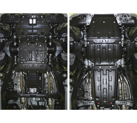 Защита картера АвтоБроня ч.1 Lexus LX III 2007-2021/Toyota Land Cruiser 200 07-15, st 2mm 111.05713.3