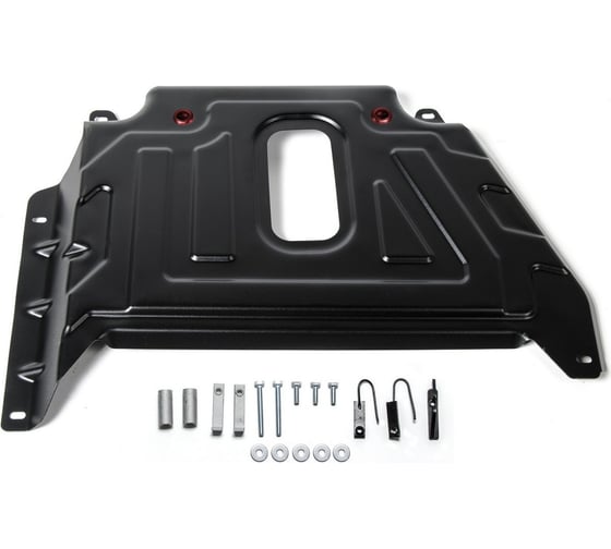 Защита кислородного датчика Nissan Terrano 2016-/Renault Duster 2015-, st 2mm, АвтоБроня 111.04725.2