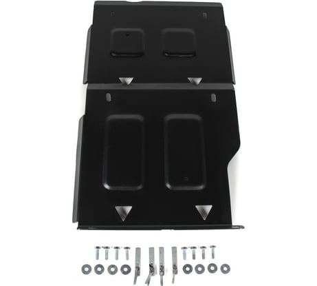 Защита КПП и РК для Lada 4х4 2001-н.в., сталь 2 мм, крепеж в комплекте АвтоБроня 111.06020.1