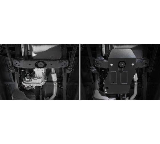 Защита КПП и РК для UAZ Patriot 2014-2016 2016-н.в., st 3mm, АвтоБроня 222.06311.1