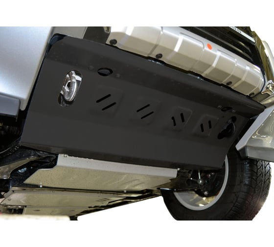 Защита радиатора Mitsubishi Pajero III, IV 1999-2006 2006-2011 2011-, st 2mm АвтоБроня 111.04012.1
