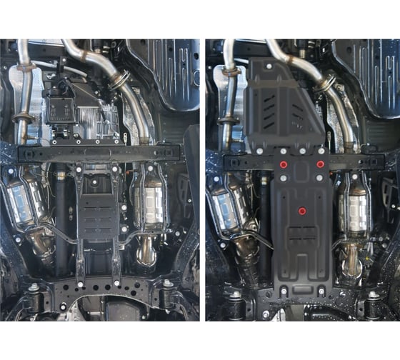 Защита КПП АвтоБроня Lexus LX III 2007-2021/Toyota LC 200 2007-2015 2015-, st 2mm 111.09507.1