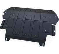 ЗК+КПП для Volkswagen Tiguan 2008-2017, сталь 2 мм, крепеж в комплекте АвтоБроня 111.05831.1