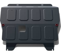 ЗК+КПП Chevrolet Aveo 2008-2012/Ravon Nexia R3 2016-н.в., сталь 2 мм АвтоБроня 111.01001.2