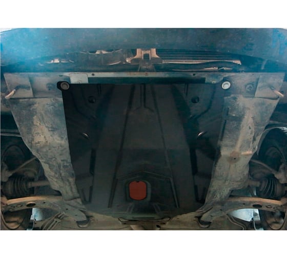 ЗК+КПП для Daewoo Nexia 2008-2016, сталь 2 мм, крепеж в комплекте АвтоБроня 111.01310.1