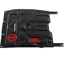 ЗК+КПП Fiat Sedici 2005-2012/Suzuki SX4 2007-2013, сталь 2 мм АвтоБроня 111.05505.3