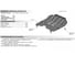 ЗК+КПП Hyundai ix35 2010-2015/Kia Sportage 2010-2016, сталь 2 мм АвтоБроня 111.02352.1 5