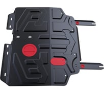 ЗК+КПП Lifan X60 FWD 2012-2016 2016-н.в./X70 FWD 2018-н.в., сталь 2 мм АвтоБроня 111.03307.1