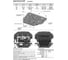 ЗК+КПП Ford Focus 2005-2011 2011-2015 2015-/Grand C-Max 2010-2015, st 2mm АвтоБроня 111.01850.1 5