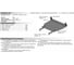 ЗК+КПП Great Wall Coolbear 08-15/Florid 08-13/Toyota bB 00-05, st 2mm АвтоБроня 111.05730.1 3