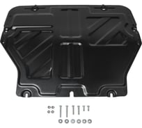 ЗК+КПП Volkswagen Caravelle, Multivan, Transporter T5/T6 2003-, st 2mm АвтоБроня 111.05806.2