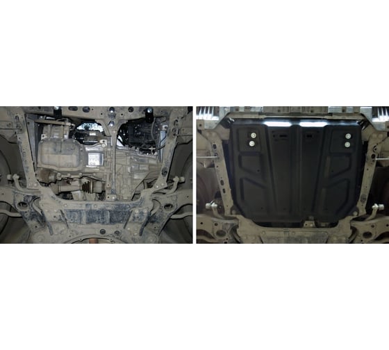 ЗК+КПП АвтоБроня Toyota Auris 2006-2015/Corolla 2006-2019, st 2mm 111.05799.1